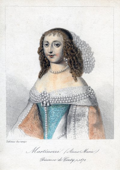 Anne Marie Martinozzi, aristocrate française d
