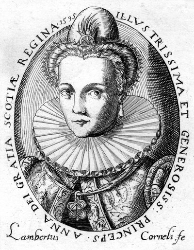 Anne de Danemark, reine consort du roi Jacques Ier d