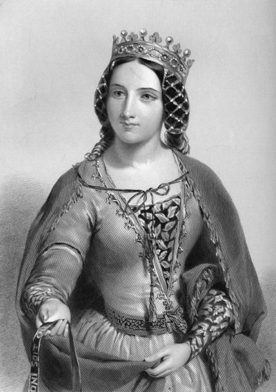 Anne de Warwick 1456-1485, reine consort du roi Richard III, 1851 - Unbekannt