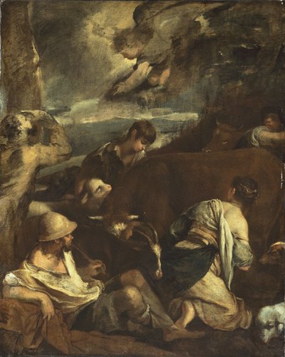 Annonciation aux bergers, vers 1710 - Unbekannt