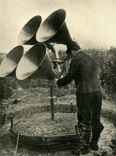 Dispositif anti-aérien, Première Guerre mondiale, 1914-1918, vers 1920 - Unbekannt
