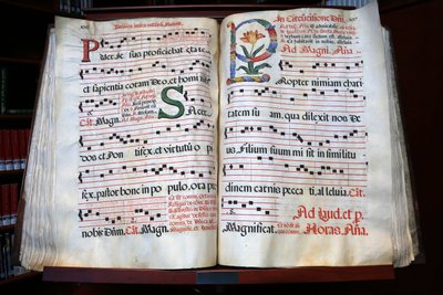 Antiphonaire. La Circoncision de Jésus. Domus Galilaeae, Mont des Béatitudes, Israël - Unbekannt