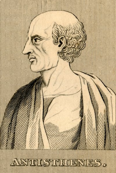 Antisthène, vers 445-365 av. J.-C., 1830 - Unbekannt