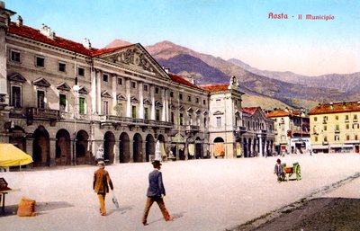 Aoste - La Mairie, 20ème siècle - Unbekannt
