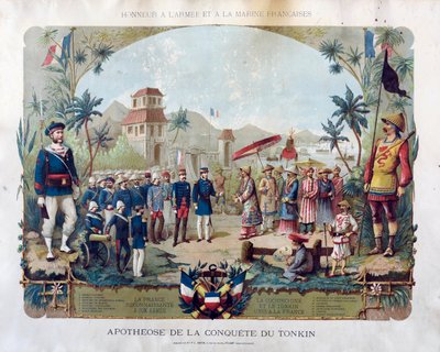 Apothéose de la conquête du Tonkin, vers 1885 - Unbekannt