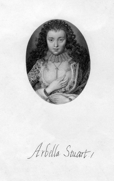 Arabella Stuart 1575-1615, noble de la Renaissance anglaise, 17ème siècle - Unbekannt