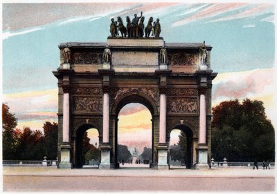 Arc de Triomphe, Paris, vers 1900 - Unbekannt