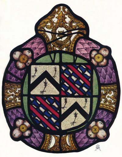Armoiries de Sir Reginald Bray, K.G., vers 1900, 1936 - Unbekannt