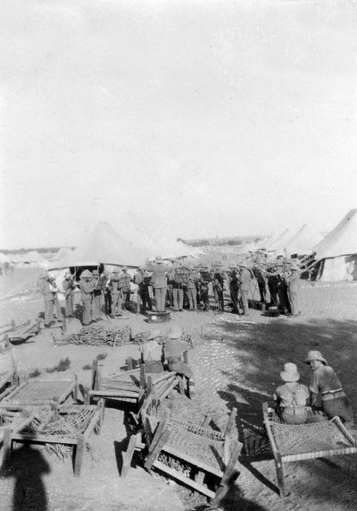 Pratique de la fanfare militaire, Howshera, 1917 - Unbekannt