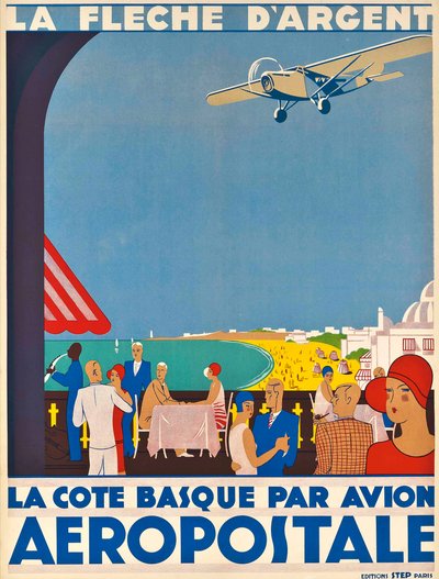 Aéropostale. La Côte Basque, vers 1928-1930 - Unbekannt