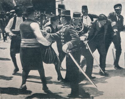 Arrestation de Gavrilo Princip, assassin de l
