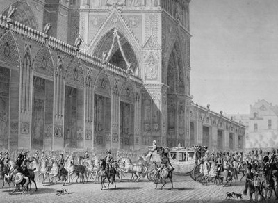 Arrivée à Notre-Dame, 2 décembre 1804 - Unbekannt