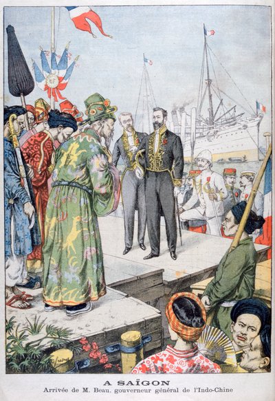 Arrivée à Saïgon de Paul Beau, Gouverneur Général de l
