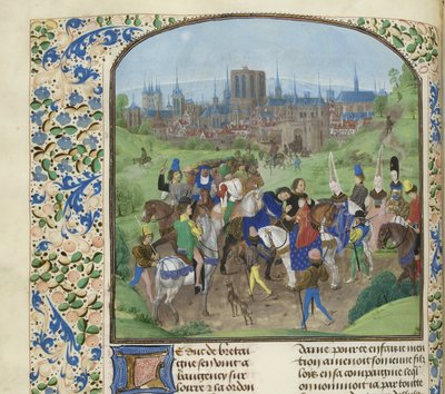 Arrivée du duc Louis II d
