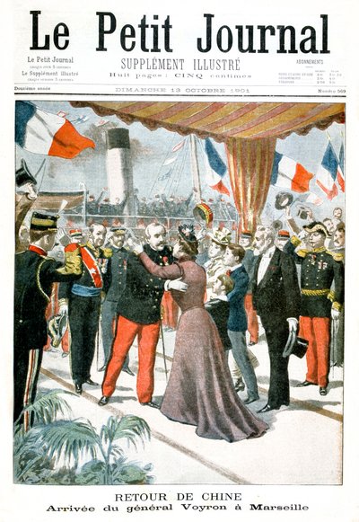 Arrivée du général Voyron à Marseille à son retour de Chine, 1901 - Unbekannt