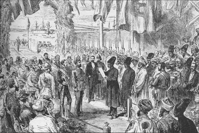 Arrivée du prince de Galles à Bombay, Inde, le 8 novembre 1875 - Unbekannt