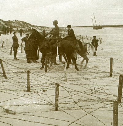 Arrivée à La Panne, Flandre, Belgique, vers 1914-1918 - Unbekannt
