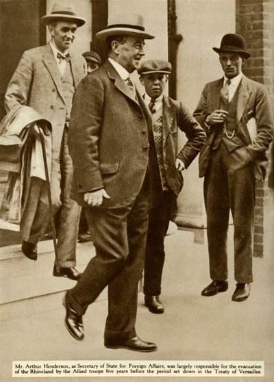 Arthur Henderson, 1929, 1935 - Unbekannt
