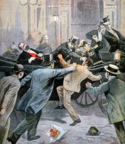 Assassinat de Marie François Sadi Carnot, président de la Troisième République française, 1894 - Unbekannt