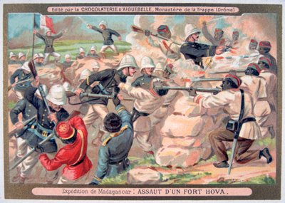 Assaut sur un fort Hova, Madagascar, 1883-1896 - Unbekannt