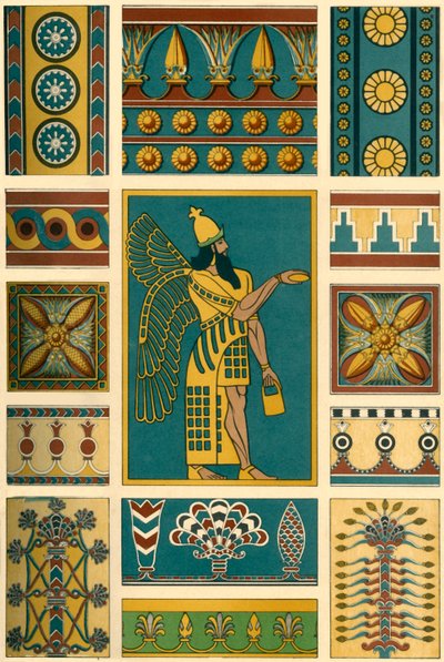 Décoration assyrienne - Unbekannt
