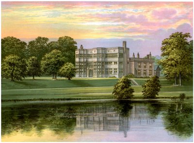 Astley Hall, Lancashire, maison du baronnet de Hoghton, vers 1880 - Unbekannt