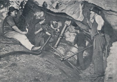 Au travail dans une mine d
