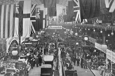 À une exposition automobile, Agricultural Hall, Islington, Londres, 1902 - Unbekannt
