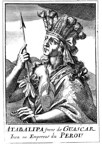 Atahualpa, dernier empereur inca du Pérou - Unbekannt