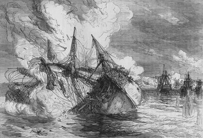 Attaque sur Nova Colonia, vers 1880 - Unbekannt