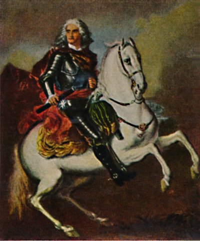 August der Starke 1670-1733 - Peinture de Silvestre, 1934 - Unbekannt