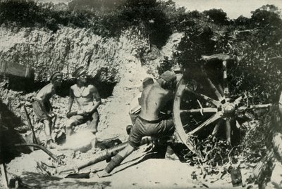Artilleurs australiens sur la péninsule de Gallipoli, 1919 - Unbekannt