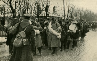 Prisonniers autrichiens, Przemysl, mars 1915, vers 1920 - Unbekannt