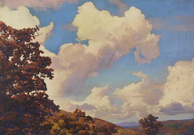 Paysage de montagne en automne, n.d. - Unbekannt
