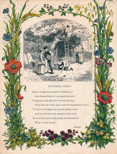 Fruits automnaux par Keats, vers 1900 - Unbekannt