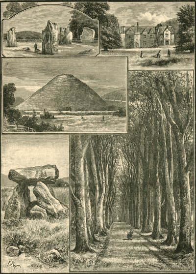 Avebury. Littlecote. Silbury. Devils Den. Grand Avenue., 1898 - Unbekannt