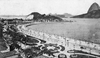 Avenida Beira-Mar, Botafogo, Rio de Janeiro, début du 20e siècle - Unbekannt
