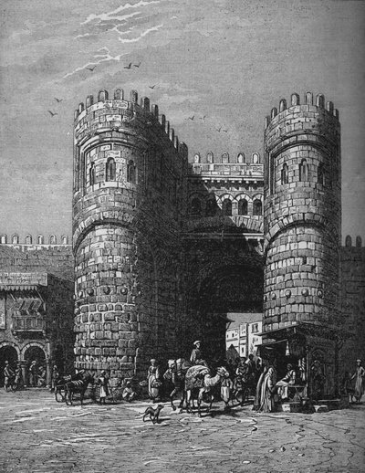 Bab-El-Footoh, une des portes du Caire, 1878 - Unbekannt