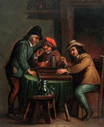 Joueurs de backgammon - Unbekannt