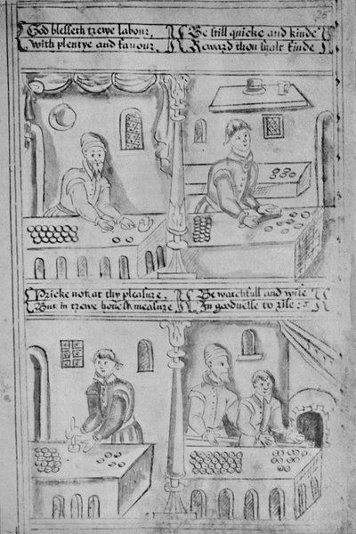 Boulangers au travail MS. Add. 34, 605, 1903 - Unbekannt