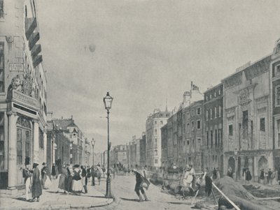 Ballons au-dessus de Piccadilly, 1842, 1920 - Unbekannt