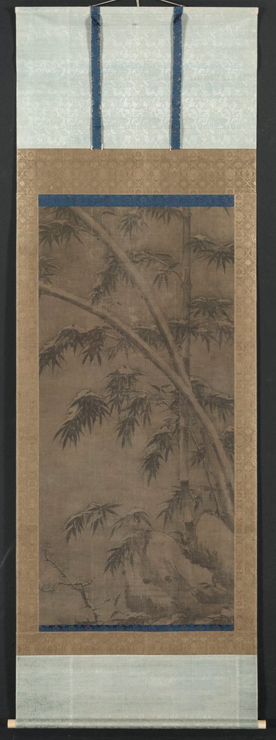 Bambou en quatre saisons : Hiver, 1279-1368 - Unbekannt