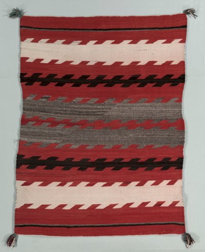 Tapis à bandes, vers 1890-1900 - Unbekannt