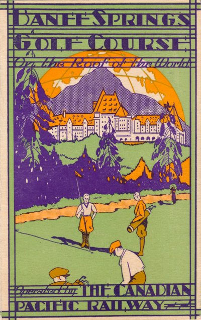 Banff Springs Golf Course, carte de score, vers 1925 - Unbekannt
