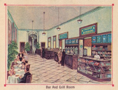 Bar et Grill Room - Hôtel Florida - La Havane - Cuba - Unbekannt