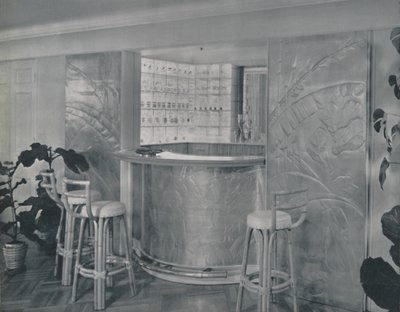Bar dans la maison de M. et Mme Miles Gray, 1942 - Unbekannt