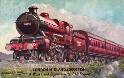 Barnard Way - London Midland & Scottish, un express de la côte ouest avec moteur L&Y, 1933 - Unbekannt