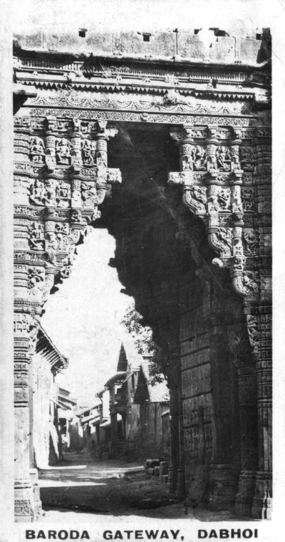 Baroda Gateway, Dabhoi, Gujarat, Inde, c1925 - Unbekannt