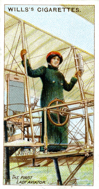 Baronne Raymonde Delaroche, première femme à obtenir une licence de pilote - Unbekannt