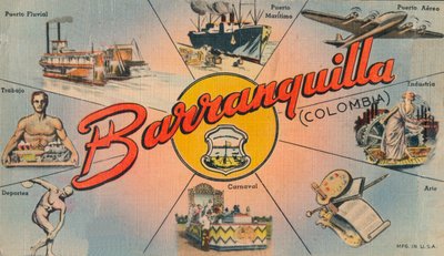 Barranquilla, Colombie, vers 1940 - Unbekannt